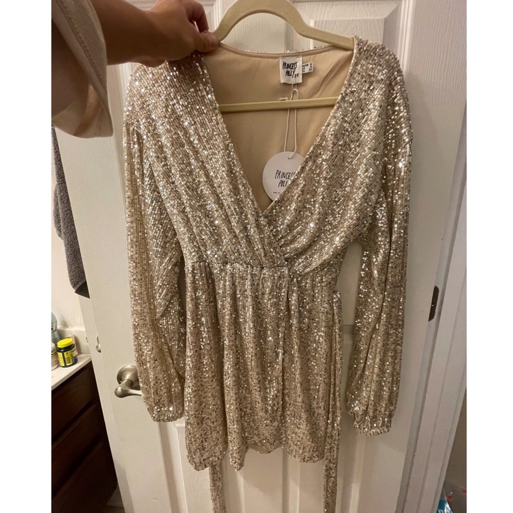 Princess Polly Sequin Romper